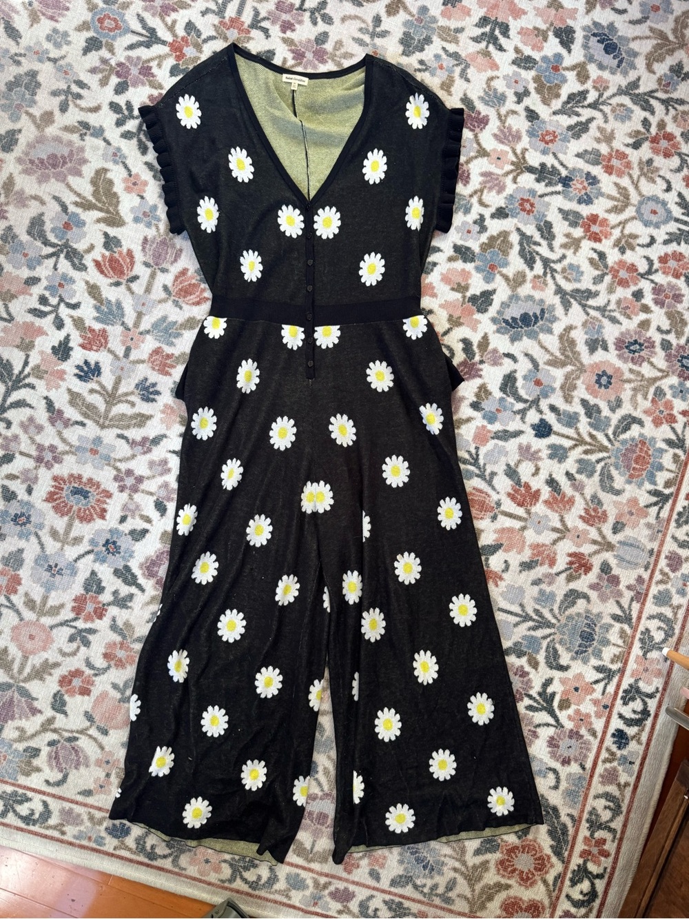 Knit Saint Geraldine Phil jumpsuit from Cara Cara in Daisy - XL